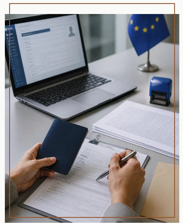 Оформление национальной визы D для переезда и работы в Каменке