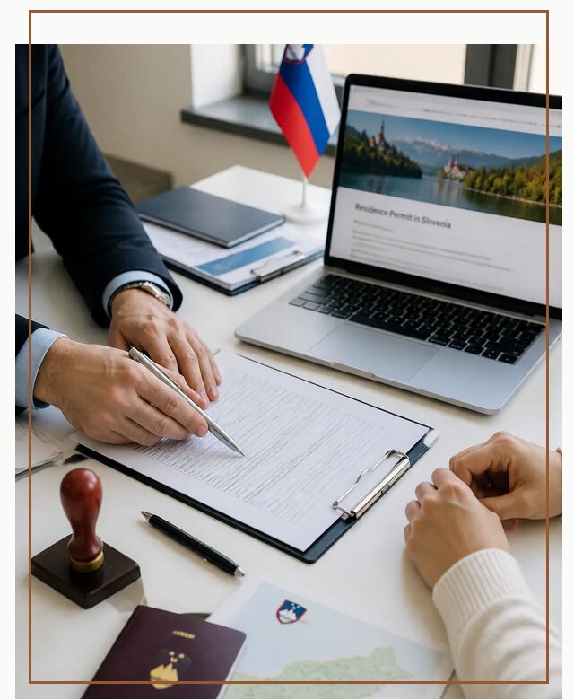 Оформление вида на жительство в Словении под ключ в Каменке