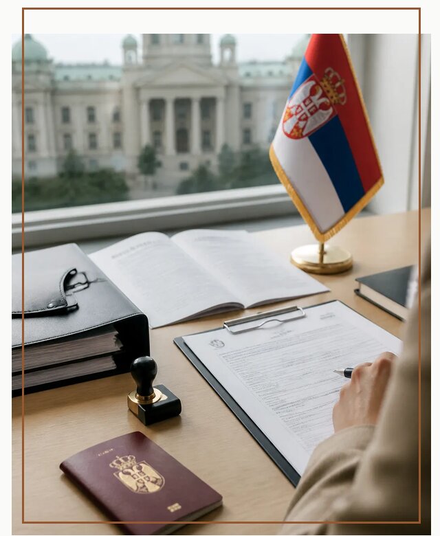Оформление гражданства Сербии под ключ для переезда в Каменке