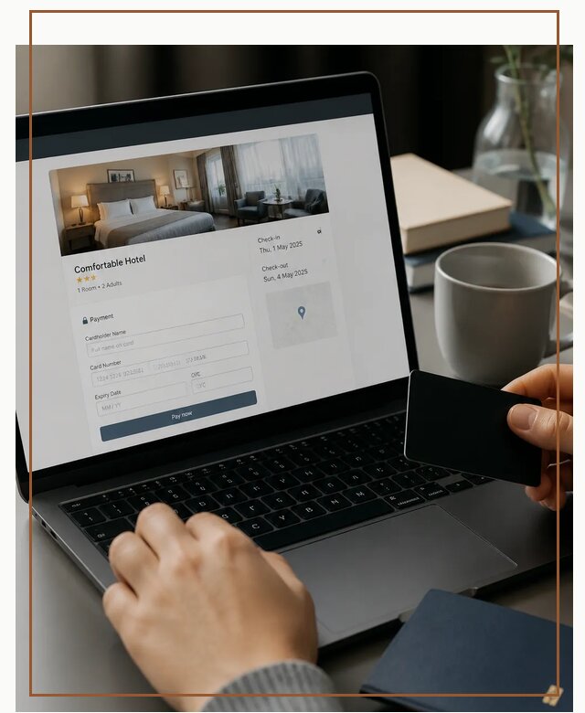 Оплата бронирования Booking в Каменке по цене от 4552 р. | Гиперактив-Кам