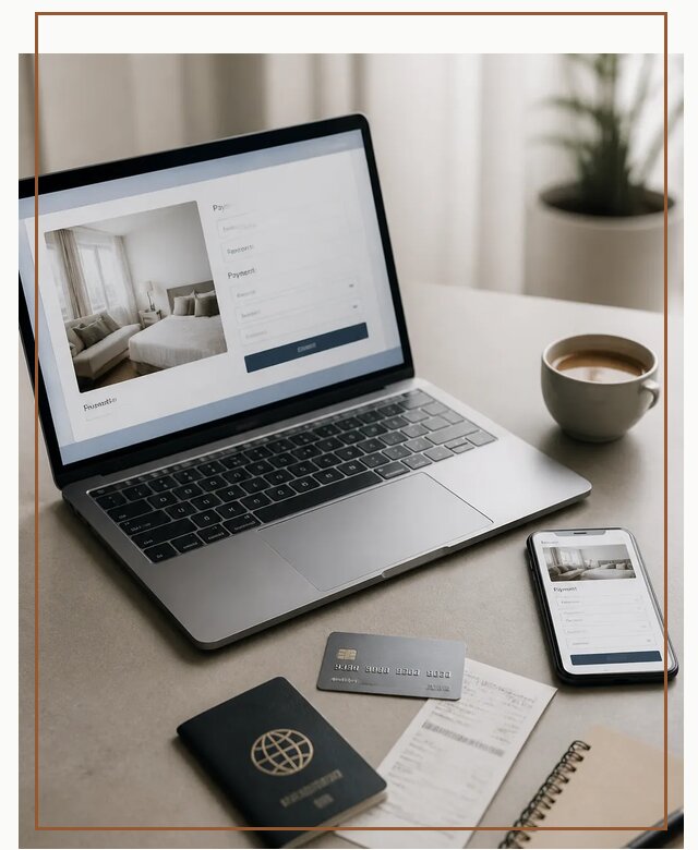 Оплата бронирования Booking и отелей для поездки в Каменке