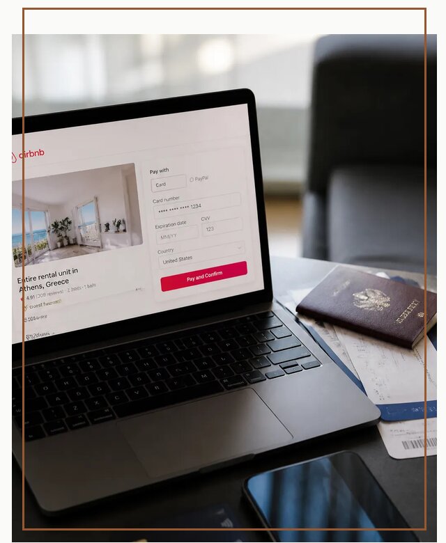 Оплата бронирования Airbnb онлайн для проживания в Каменке